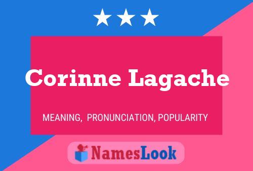 Corinne Lagache Name Poster