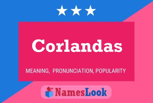 Corlandas Name Poster