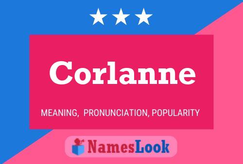 Corlanne Name Poster