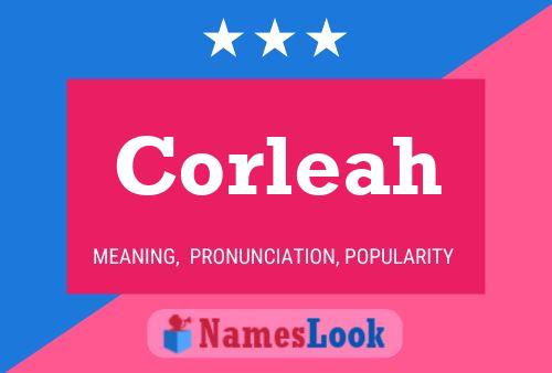 Corleah Name Poster