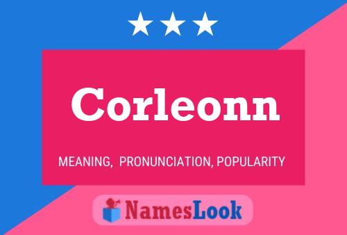 Corleonn Name Poster