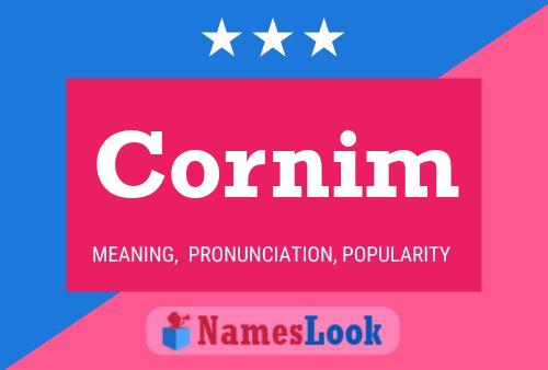 Cornim Name Poster