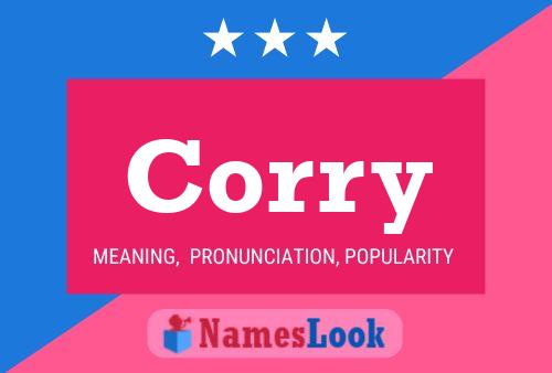 Corry Name Poster