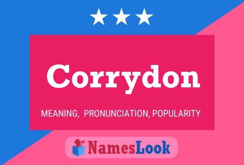 Corrydon Name Poster