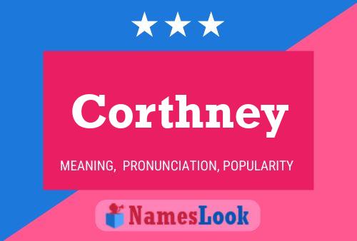 Corthney Name Poster