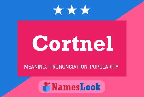 Cortnel Name Poster