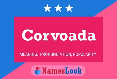 Corvoada Name Poster