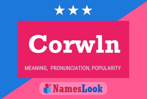 Corwln Name Poster