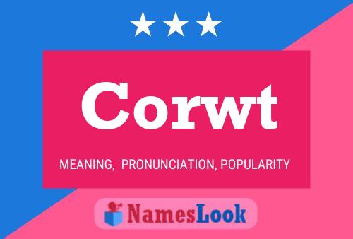 Corwt Name Poster