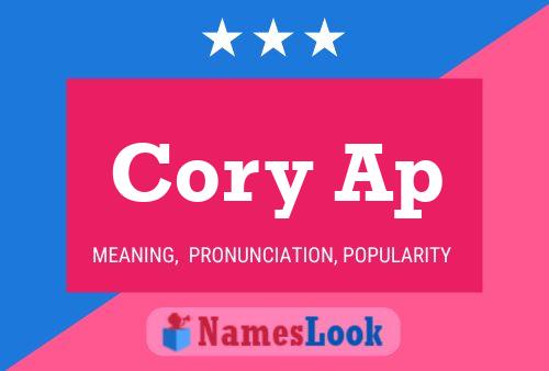 Cory Ap Name Poster