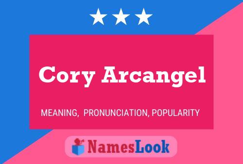 Cory Arcangel Name Poster