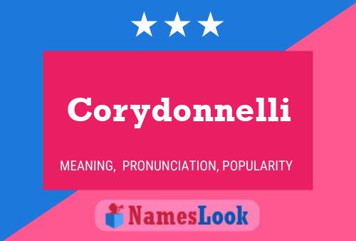 Corydonnelli Name Poster