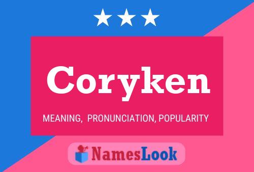 Coryken Name Poster