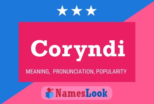 Coryndi Name Poster