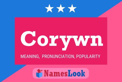 Corywn Name Poster