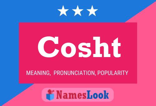 Cosht Name Poster