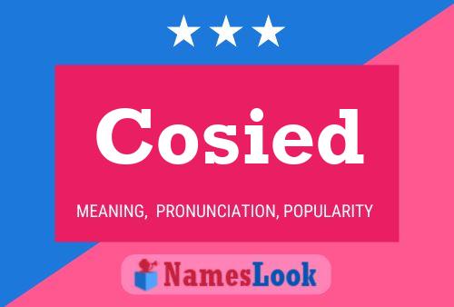 Cosied Name Poster