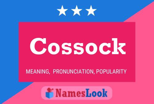 Cossock Name Poster