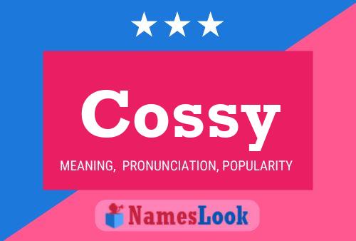 Cossy Name Poster