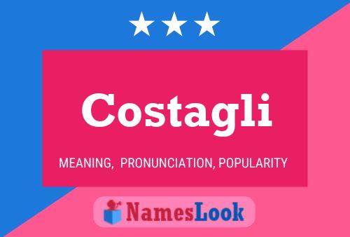 Costagli Name Poster