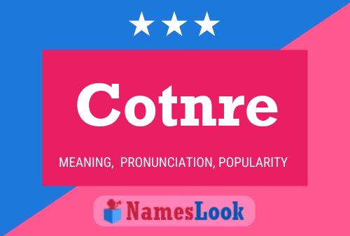 Cotnre Name Poster