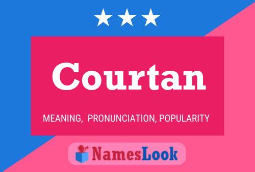 Courtan Name Poster