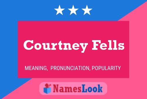 Courtney Fells Name Poster