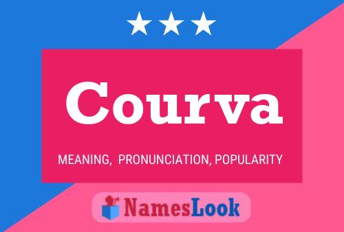 Courva Name Poster