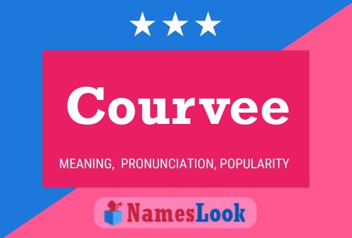 Courvee Name Poster