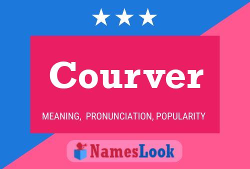 Courver Name Poster