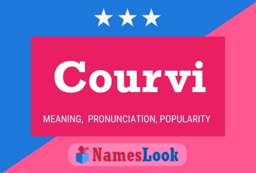 Courvi Name Poster