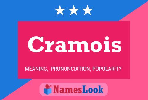 Cramois Name Poster