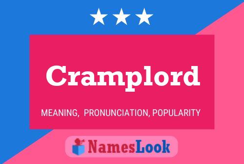 Cramplord Name Poster