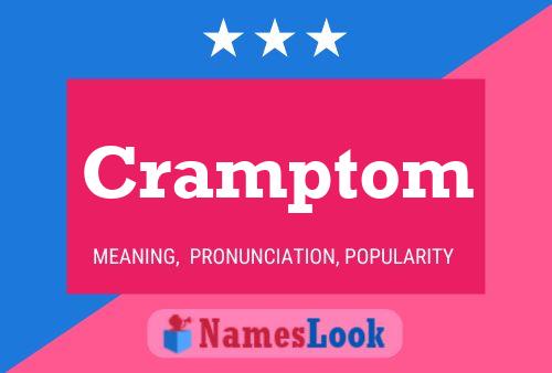 Cramptom Name Poster