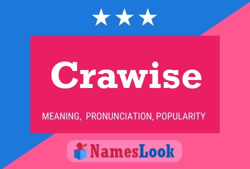 Crawise Name Poster