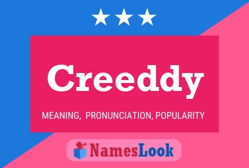 Creeddy Name Poster