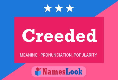 Creeded Name Poster