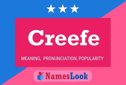 Creefe Name Poster