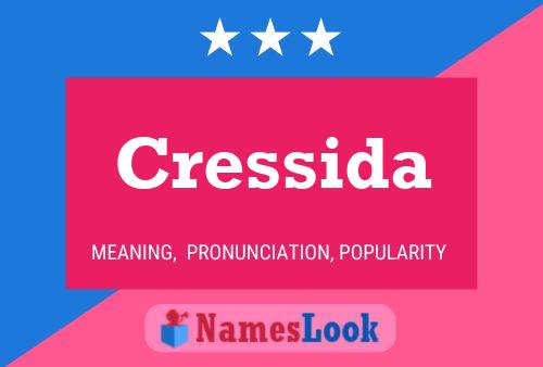 Cressida Name Poster