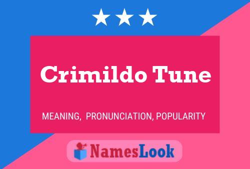 Crimildo Tune Name Poster