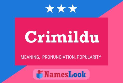 Crimildu Name Poster