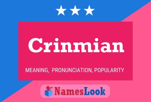 Crinmian Name Poster