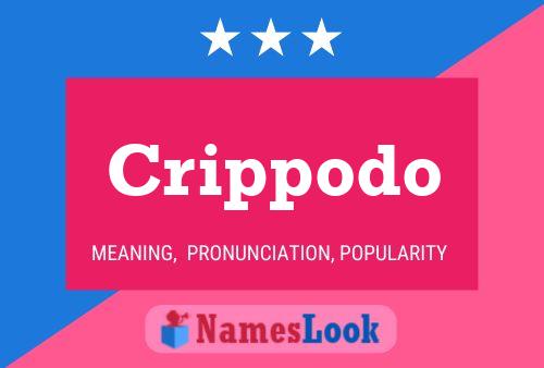 Crippodo Name Poster