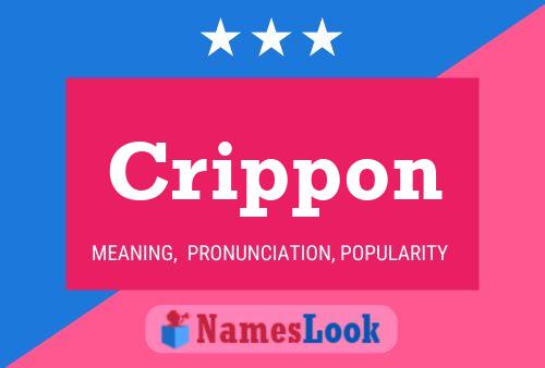 Crippon Name Poster