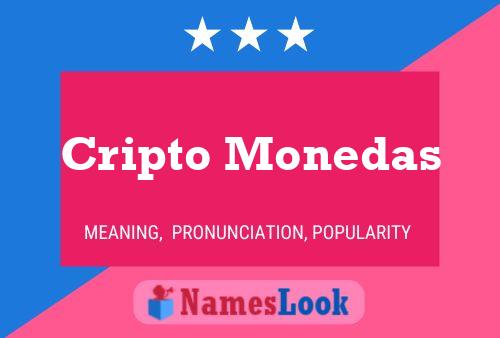 Cripto Monedas Name Poster