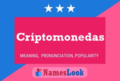 Criptomonedas Name Poster