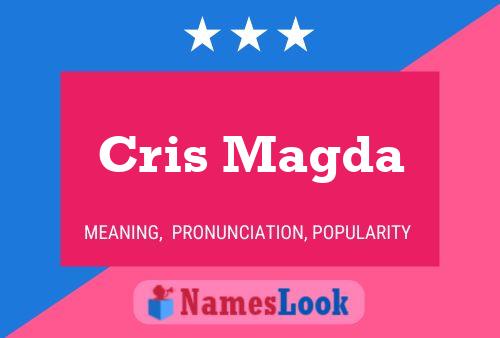 Cris Magda Name Poster