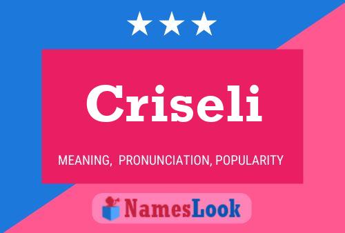 Criseli Name Poster