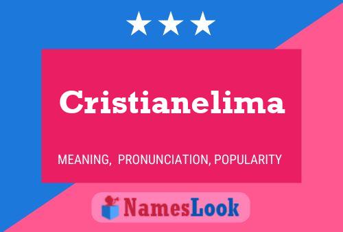 Cristianelima Name Poster