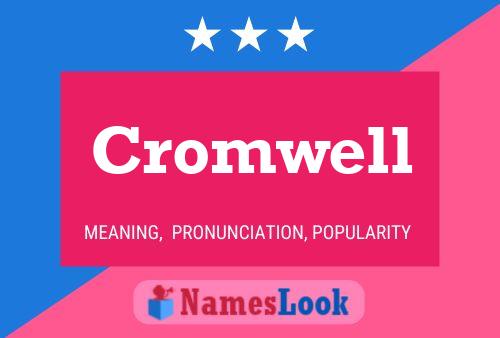 Cromwell Name Poster